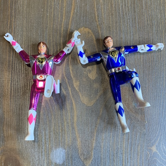 Power Rangers Blue and pink Ranger - Picture 4 of 9